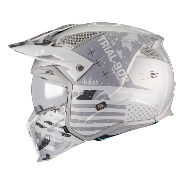 CASCO MT STREETFIGHTER SV S BELIC A2 MATE - MODULAR