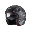 CASCO MT LEMANS 2 SV S DYSTOPIC B12 MATE - JET