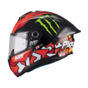 CASCO MT TARGO S PIQUERAS B5 BRILLO - INTEGRAL