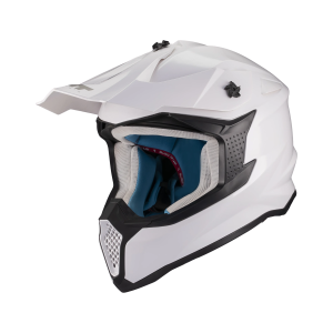 CASCO MT FALCON S PURE A0 PERLA BRILLO - OFF ROAD
