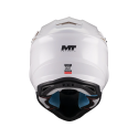 CASCO MT FALCON S PURE A0 PERLA BRILLO - OFF ROAD