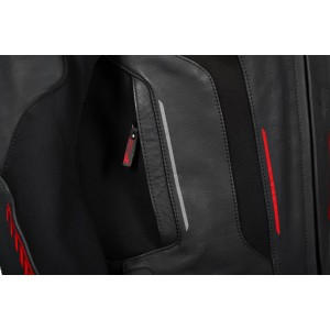 CHAQUETA SD-JL24 SPOILER HOMBRE NEGRO/ROJO