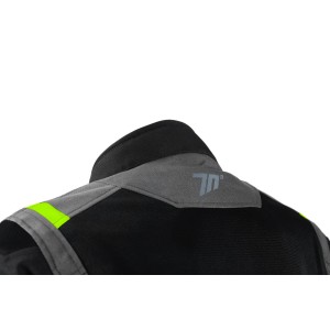 CHAQUETA SD-JT66 SAHARA HOMBRE GRIS/AMARILLO FLUOR