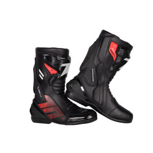 BOTA SD-BR26 ALPHA UNISEX NEGRO/BLANCO/ROJO