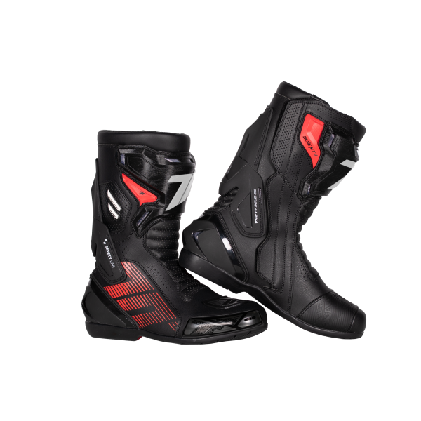 BOTA SD-BR26 ALPHA UNISEX NEGRO/BLANCO/ROJO