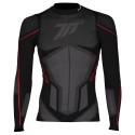 SD-CT1 CAMISETA TERMAL MANGA LARGA UNISEX NEGRO/GRIS