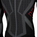 SD-CT1 CAMISETA TERMAL MANGA LARGA UNISEX NEGRO/GRIS