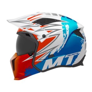 CASCO MT STREETFIGHTER SV S TACKLE A7 BRILLO - MODULAR