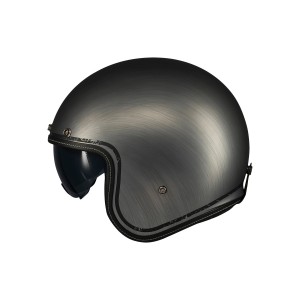 CASCO MT LEMANS 2 SV S SCRATCHED CHROME A2 MATE - JET