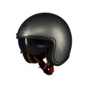 CASCO MT LEMANS 2 SV S SCRATCHED CHROME A2 MATE - JET