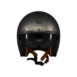 CASCO MT LEMANS 2 SV S SCRATCHED CHROME A2 MATE - JET