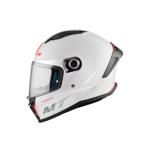 CASCO MT STINGER 2 SOLID A0 PERLA BRILLO - INTEGRAL