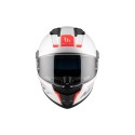 CASCO MT STINGER 2 SOLID A0 PERLA BRILLO - INTEGRAL