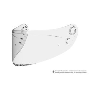 PANTALLA AHUMADA MT-V-09 CON PINS PARA TEAR OFF