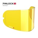 DKS 157 LAMINA PINLOCK MAX VISION PARA PANTALLA MT-V-12 AMARILLA