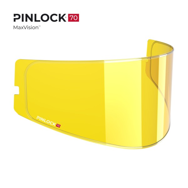 DKS 193 LAMINA PINLOCK MAX VISION PARA PANTALLA MT-V-16 AMARILLA