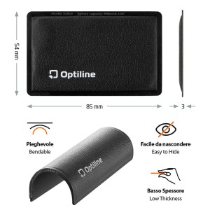OPTITRACKER FLEX LOCALIZADOR PLEGABLE, ADHESIVO, ULTRADELGADO