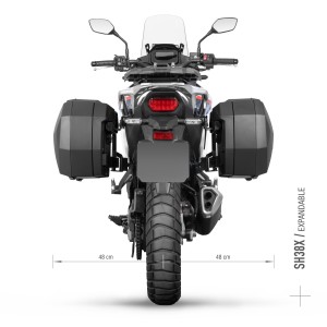 3P SYSTEM FIJACION LATERAL HONDA TRANSALP XL 750