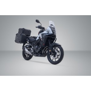 Set Adventure DUSC con topcase L Negro. Honda CB500X,CB500F,CBR500R,NX500.