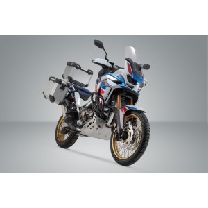 Set Adventure TRAX ADV Plata. Honda CRF1100L/ Adv Sports (19-). OEM rack.