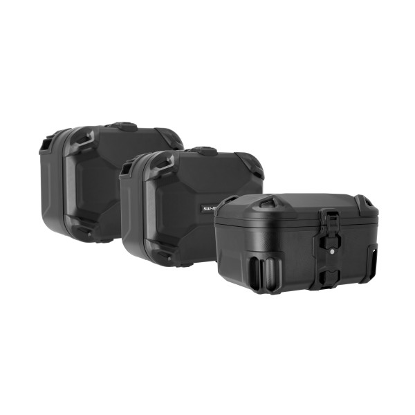 Set Adventure DUSC con topcase L Negro. Yamaha Tracer 9 / GT / GT+ (24-).