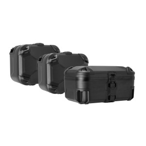 Set Adventure DUSC con topcase XL Negro. Yamaha Tracer 9 / GT (20-) / GT+ (22-).