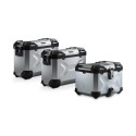 Set Adventure TRAX ADV Plata. BMW F 750/800/850 GS. Rack acero inoxidabl.
