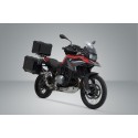 Set Adventure TRAX ADV Negro. BMW F 750/800/850 GS. Soportes de plástico.