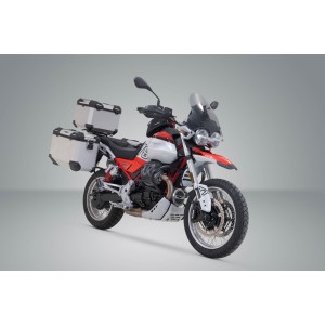 Set Adventure TRAX ADV Plateado. Moto Guzzi V85 TT (24-).