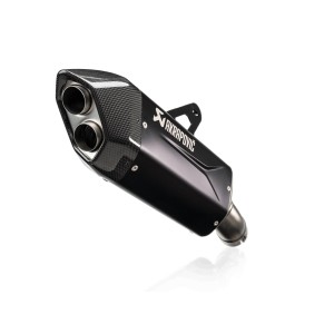 Sistema de escape Slip On de Akrapovic Negro. BMW R 1300 GS (23-), R 1300 GS Adv (24-).