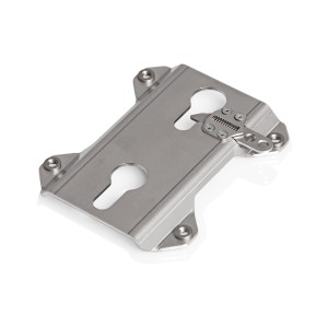 Soporte universal TRAX Para maletas laterales TRAX. Plateado.