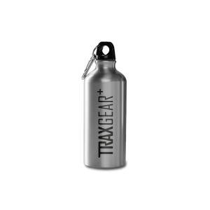 Botella para beber TRAX 0,6 l. Plateado. Acero inoxidable.