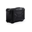 Maleta de aluminio TRAX ADV L 45 l. Izquierda. Negro.
