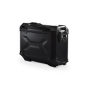Maleta de aluminio TRAX ADV M 37 l. Derecho. Negro.