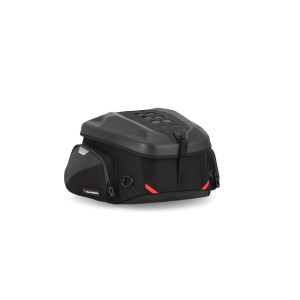 Bolsa trasera PRO Rearbag 1680D Nailon ballistic. Negro/Antracita. 22-34 l.