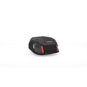 Bolsa trasera PRO Roadpack 1680D Nailon ballistic. Negro/Antracita. 8-14 l.