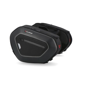 Set de alforjas PRO BLAZE Negro. Honda NC700 (11-14) / NC750 (14-).