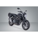 Set de alforjas PRO BLAZE H Negro. Suzuki SV650 ABS (15-), SV650 X (18-).