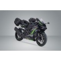 Juego de alforjas PRO BLAZE H Negro. Kawasaki ZX-6R (23-), ZX-4RR (23-).