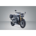 Set de alforjas PRO BLAZE H Negro. Triumph Speed Triple 1200 RR/RS/RX  (21-).