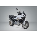 Set de alforjas PRO BLAZE Negro. Moto Guzzi V100 Mandello/S, Stelvio.