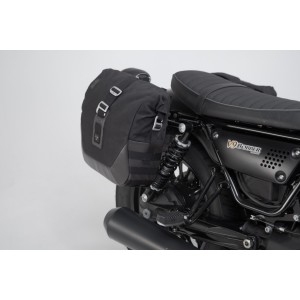 Legend Gear set de bolsas lat. LC Black Edition Moto Guzzi V9 Roamer/Bobber (15-).