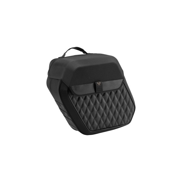 Sistema de bolsas laterales Legend Gear LH2 1x 25,5 l. Softail Fat Bob / S (17-).
