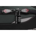 Cerradura de cremallera para moto Negro. Con cerradura de combinación.