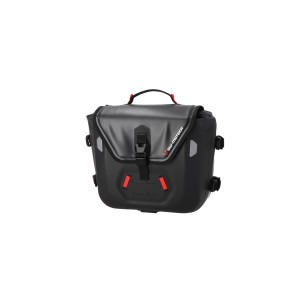 SysBag WP S con placa adaptadora a la izquierda 12-16l. Impermeable. Para soportes laterales.