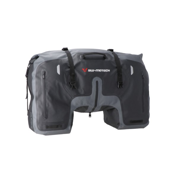 Bolsa trasera Drybag 700 70 l. Impermeable. Gris/Negro.