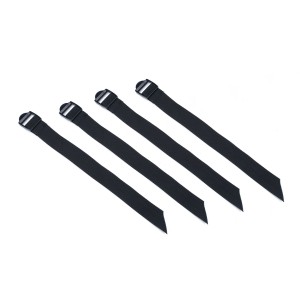 Juego de correas para la bolsa adicional TRAX 4 correas. 30×350 mm. Con obturador de tensión.