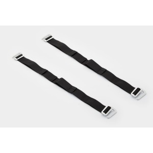 2 correas de compresión para LG bolsa trasera LR2 2 correas de compresión de repuesto. 1000x38mm.