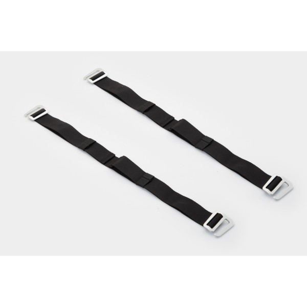 2 correas de compresión para LG bolsa trasera LR2 2 correas de compresión de repuesto. 1000x38mm.