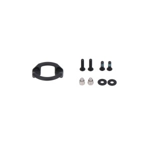 Kit de repuestos arollas de amarre Negro. Para bolsas traseras PRO